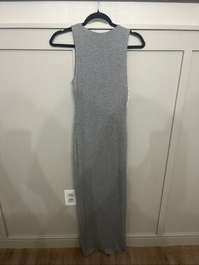 Sleek Sleeveless Gray Maxi Dress - Effortless Everyday Wear